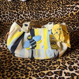 Juicy Couture yellow and blue bumblebee purse🐝💙RARE